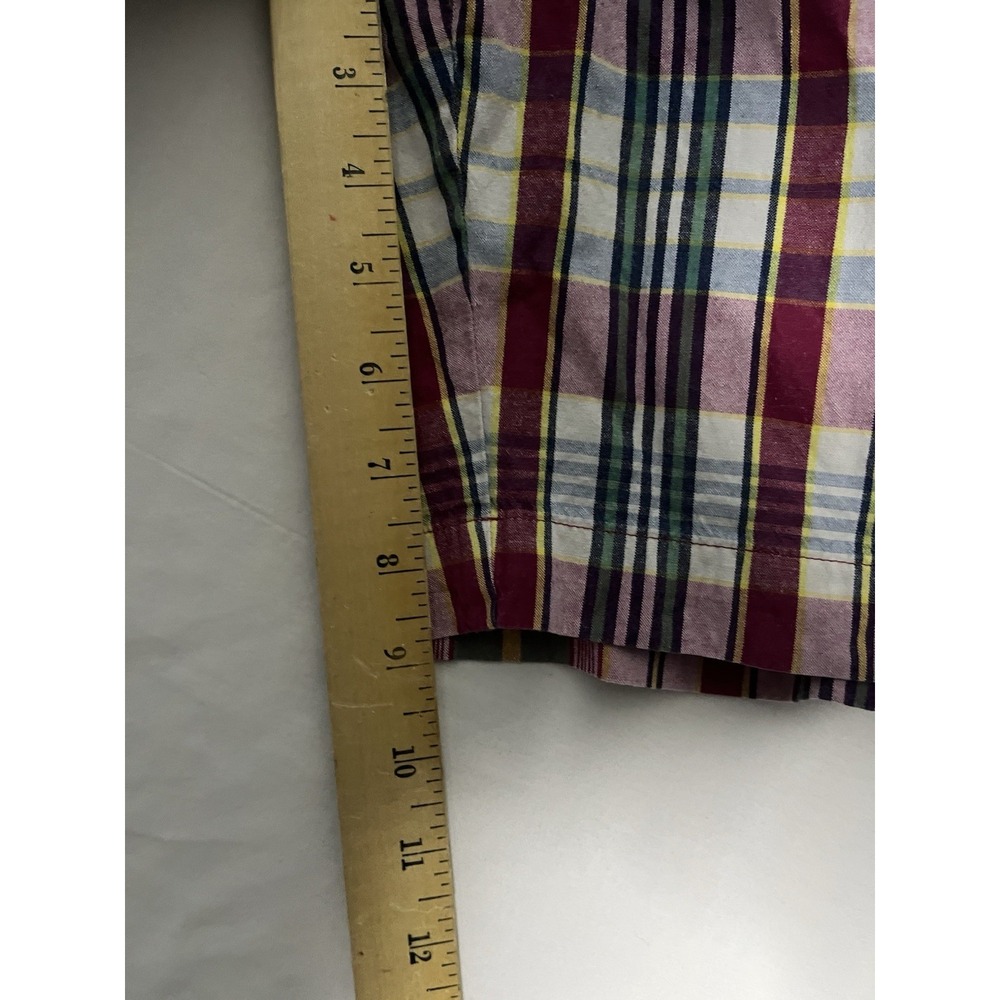 Polo Ralph Lauren Indian Madres Chino Shorts Men's Size 40 Flat Front Preppy - Picture 3 of 7